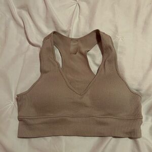 Ribbed Racerback Bralette